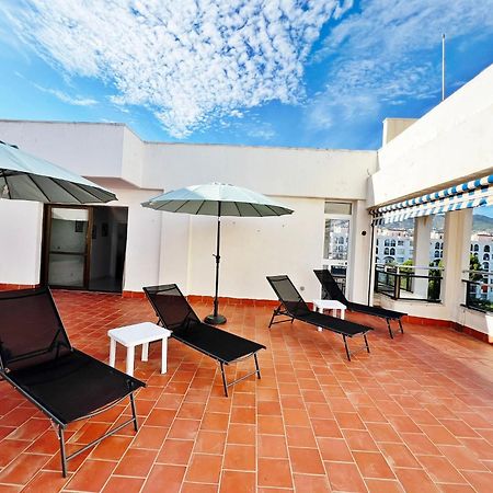 Bonito Atico En Primera Linea De Playa Con Piscina Fuengirola Exterior foto